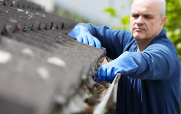 cleaning and inspecting Clench Common roofs