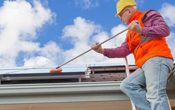 Clench Common soft wash roof cleaning